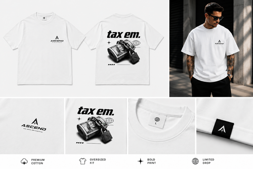 tax em. Tee