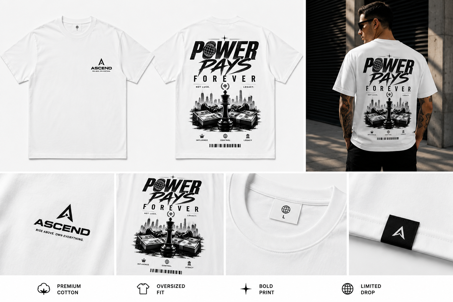 Power Pays Forever Tee